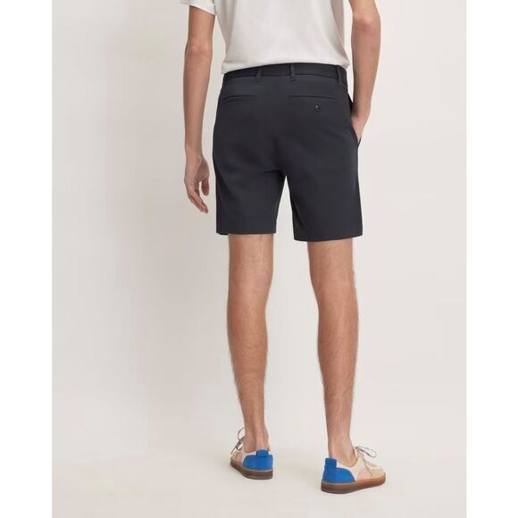 Everlane The 7" Slim Fit Performance Chino Short Deep Navy Size 32 NWT - Picture 2 of 8